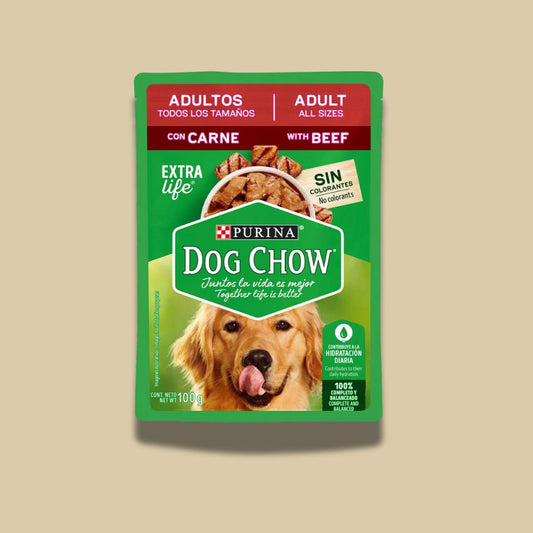 Alimento Humedo Purina Dog Chow Sabor Pavo