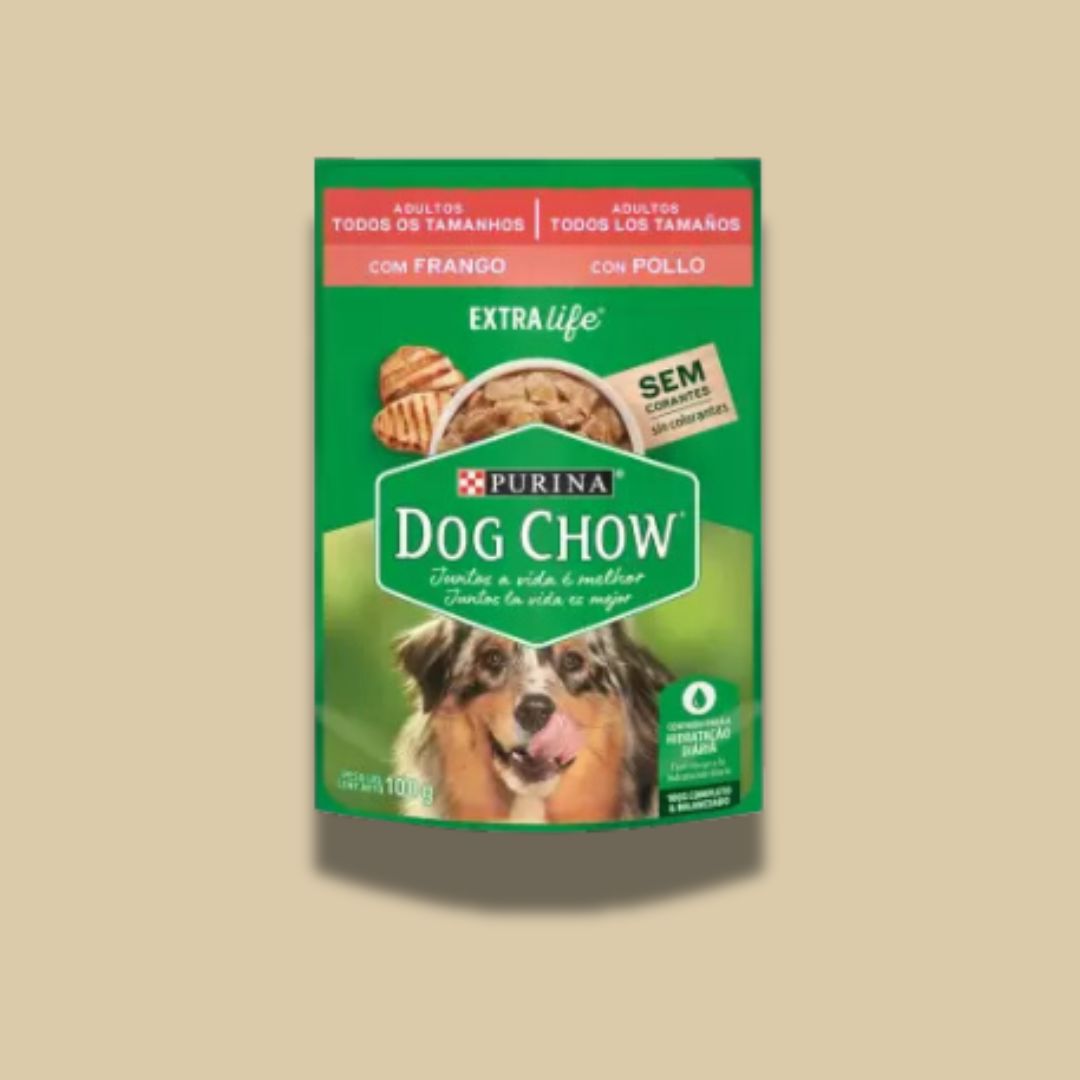 Alimento Humedo Purina Dog Chow Sabor Pavo